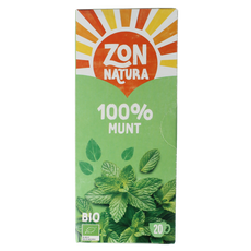 Zonnatura Munt thee 100% bio 20 Zakjes