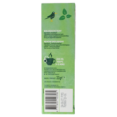 Zonnatura Munt thee 100% bio 20 Zakjes
