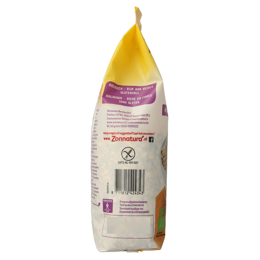 Zonnatura Muesli appel kaneel glutenvrij bio 375 Gram