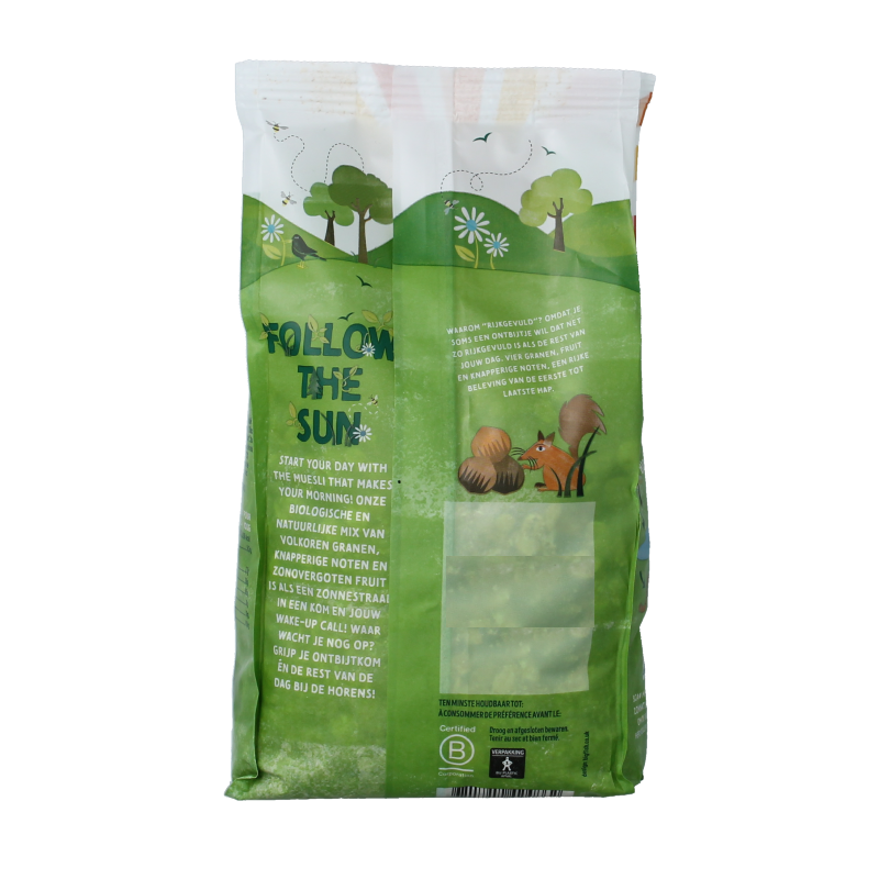 Zonnatura Muesli rijk gevuld bio 500 Gram