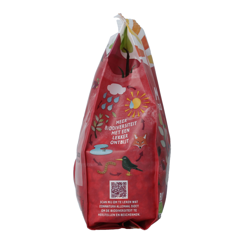 Zonnatura Muesli rood fruit bio 375 Gram