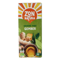 Zonnatura Groene thee gember bio 20 Zakjes