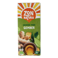 Zonnatura Groene thee gember bio 20.00 Zakjes