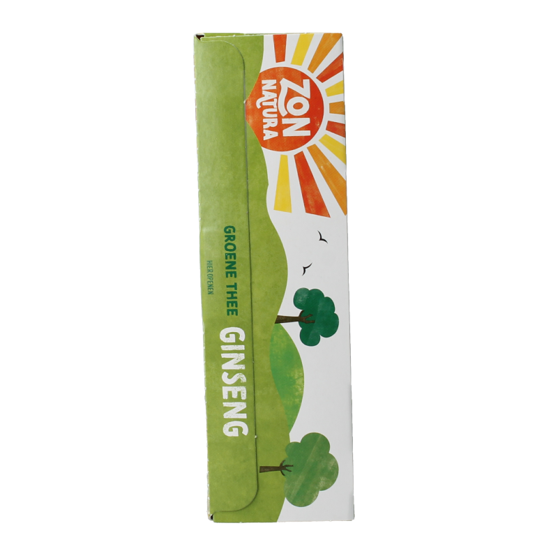 Zonnatura Green tea ginseng bio 20 Zakjes