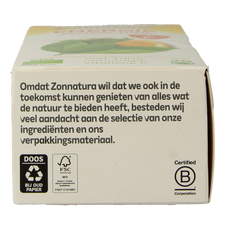 Zonnatura Energie groene thee met vitamine C bio 20 Zakjes