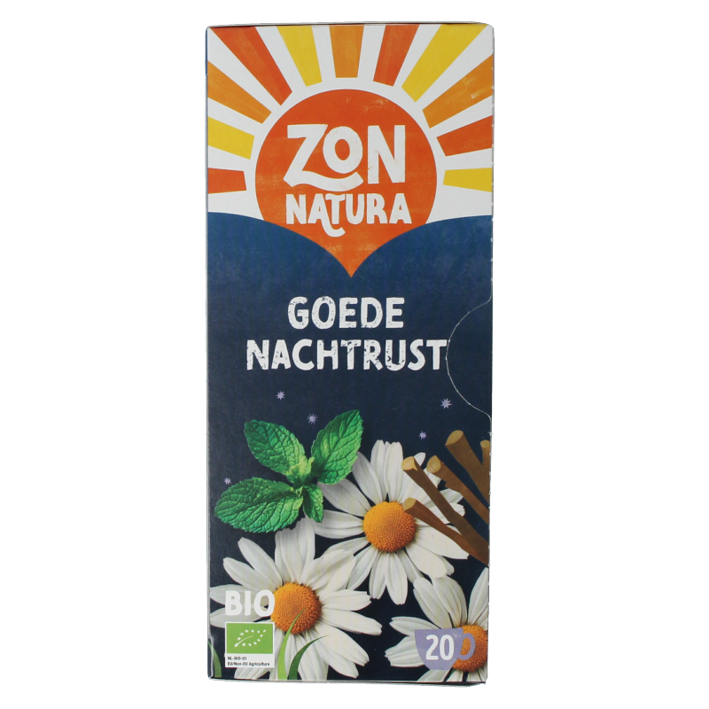 Zonnatura Goede nachtrust thee bio 20 Zakjes