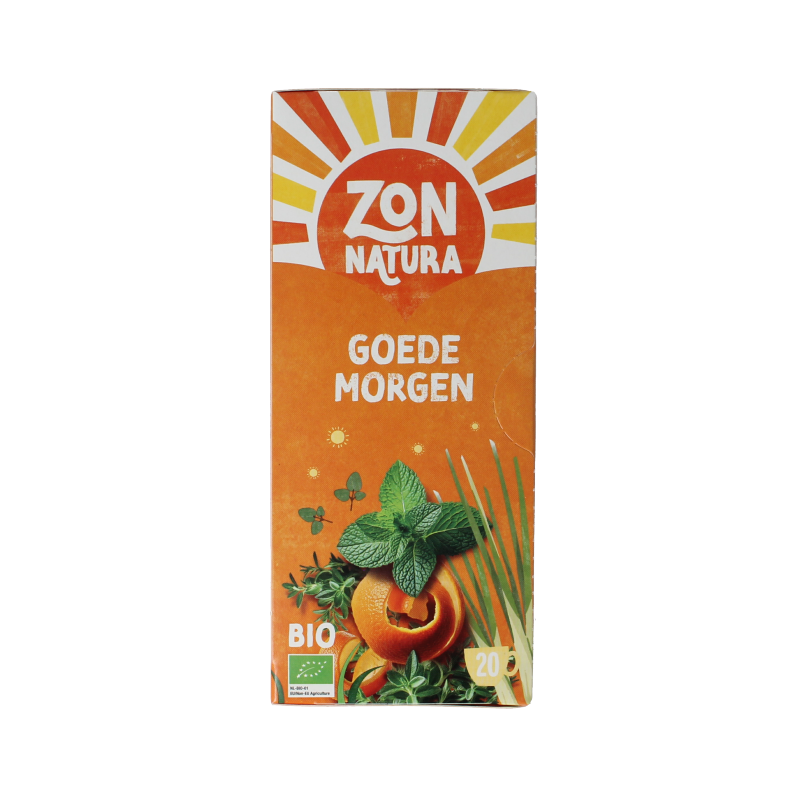 Zonnatura Goede morgen thee bio 20 Zakjes