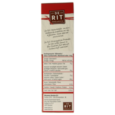 De Rit Chocoreale hagelslag puur bio 225 Gram
