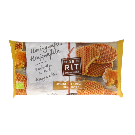 De Rit Honingwafels bio 175 Gram
