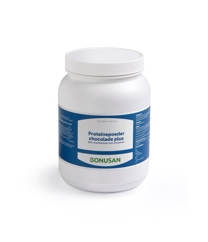 Bonusan Proteine poeder chocolade plus 750 Gram