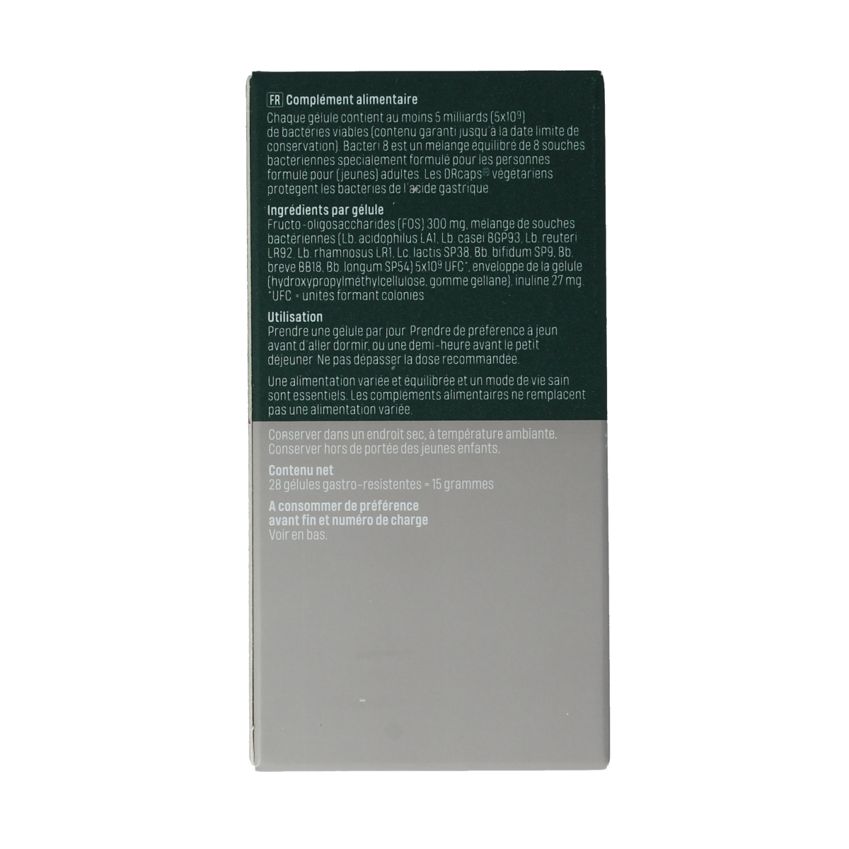 Bonusan Bacteri 8 28.00 Capsules