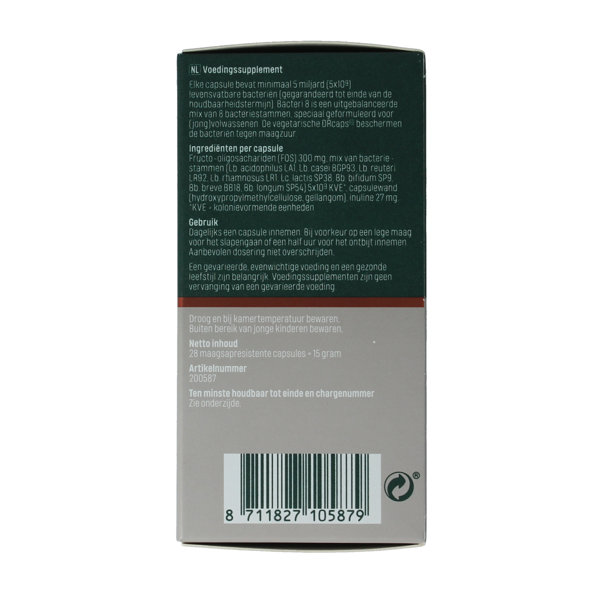 Bonusan Bacteri 8 28.00 Capsules
