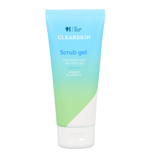 Dr. van der Hoog Clearskin scrub gel tube  100 Milliliter