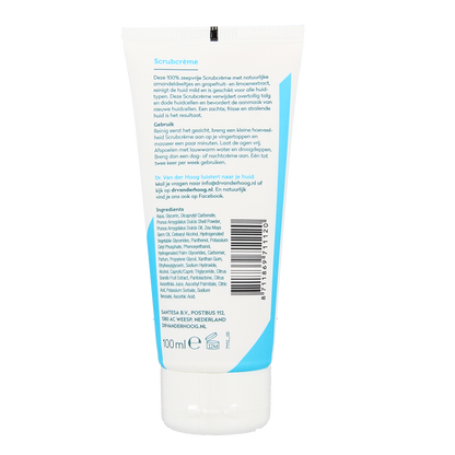 Dr. van der Hoog Scrubcreme tube  100.00 Milliliter