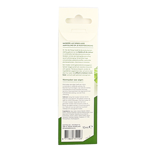 Dr. van der Hoog Kleimasker zee algen 10 Milliliter