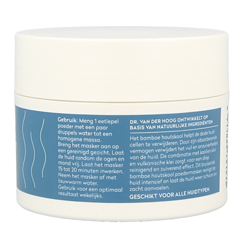 Dr. van der Hoog Poedermasker houtskool 70 Gram