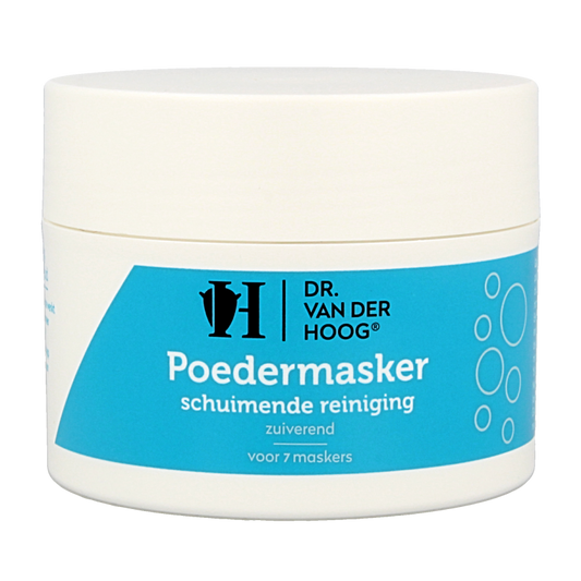 Dr. van der Hoog Poedermasker schuim reiniger 70 Gram