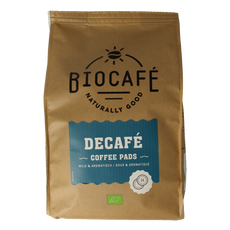 Biocafe Coffee pads caffeinevrij bio 36.00 Stuks