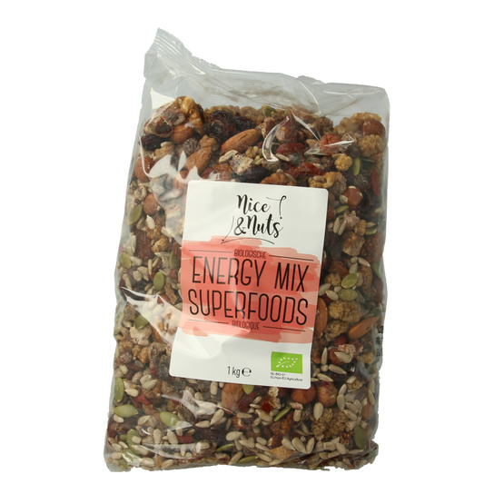 Nice & Nuts Energy mix superfood bio 1 Kilogram