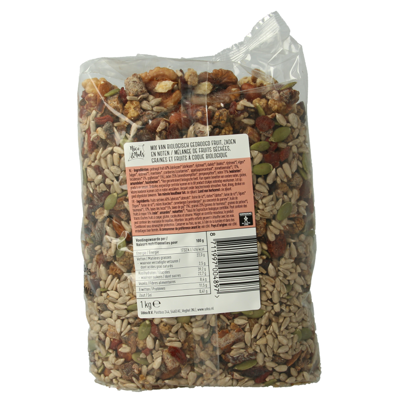 Nice & Nuts Energy mix superfood bio 1 Kilogram