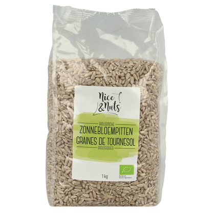 Nice & Nuts Zonnebloempitten bio 1.00 Kilogram