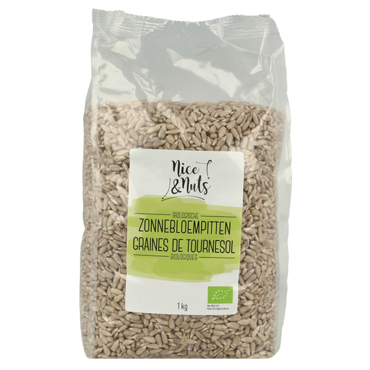 Nice & Nuts Zonnebloempitten bio 1 Kilogram