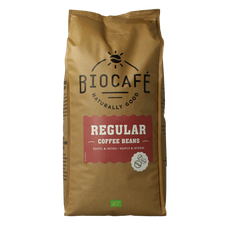 Biocafe Koffiebonen regular bio 1.00 Kilogram