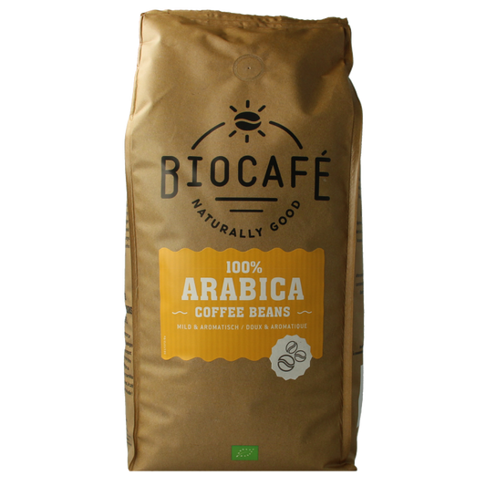 Biocafe Koffiebonen arabica bio 1 Kilogram