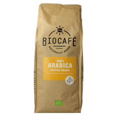 Biocafe Koffiebonen arabica bio 500.00 Gram