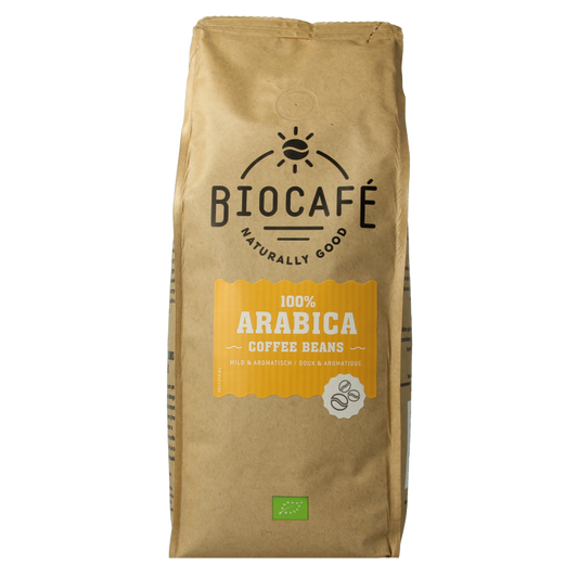 Biocafe Koffiebonen arabica bio 500 Gram