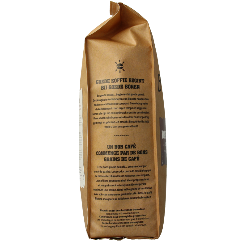 Biocafe Koffiebonen dark roast bio 500 Gram