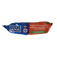 Blue Wonder Desinfect & cleaning wipes 72.00 Stuks