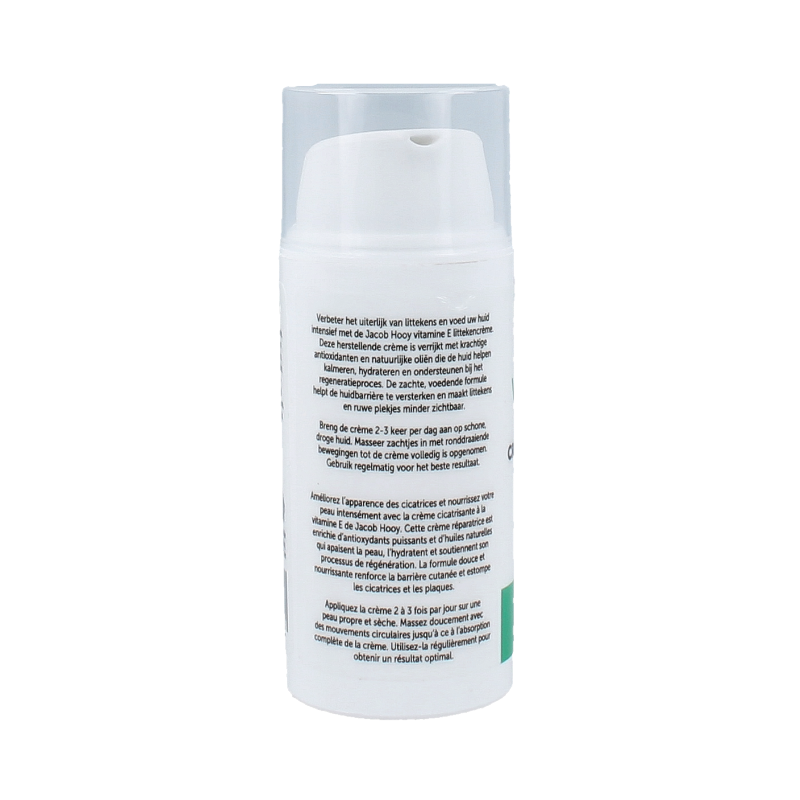 Jacob Hooy Vitamine E littekencreme 30 Milliliter