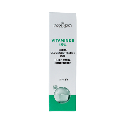 Jacob Hooy Vitamine E olie 15% concentraat 15.00 Milliliter