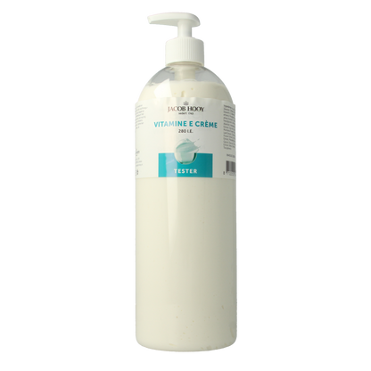 Jacob Hooy Vitamine E creme 1000ml tester 1.00 Tester