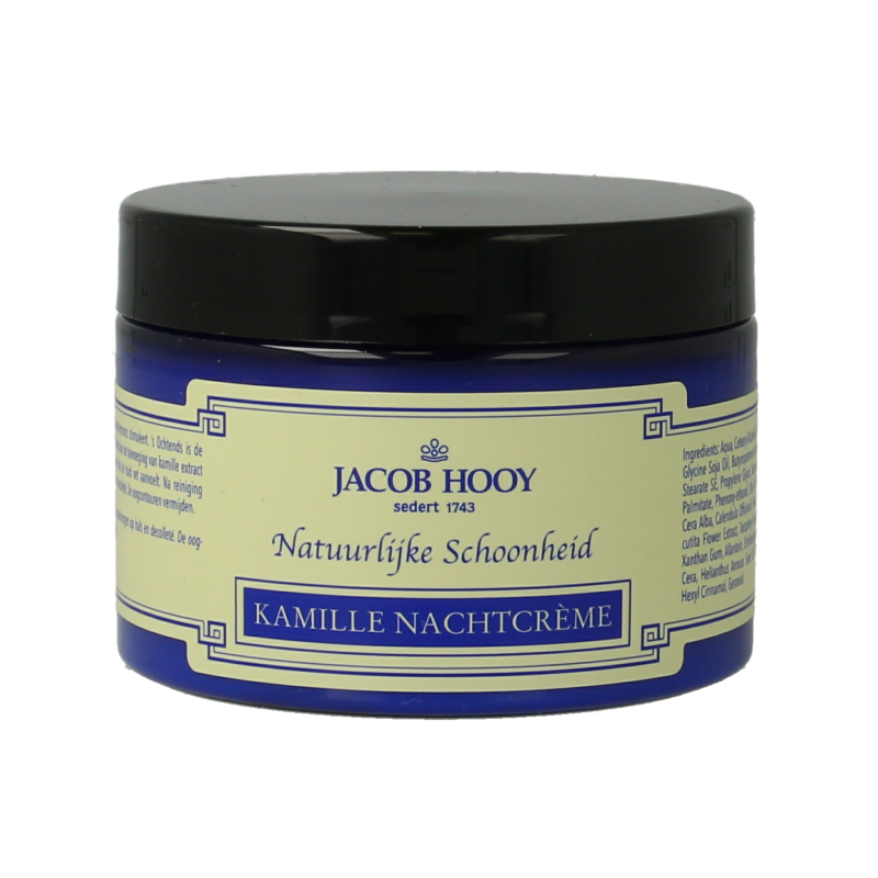 Jacob Hooy Kamille nachtcreme  150 Milliliter