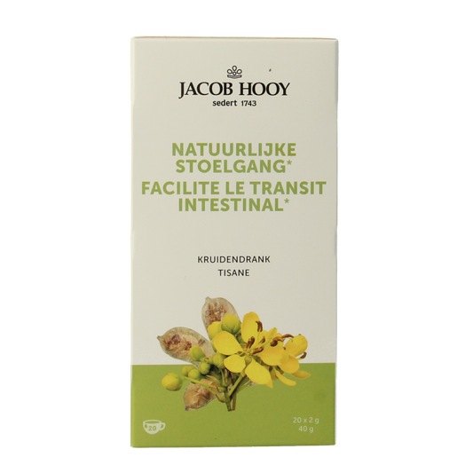 Jacob Hooy Natuurlijke stoelgangsthee 20 Zakjes