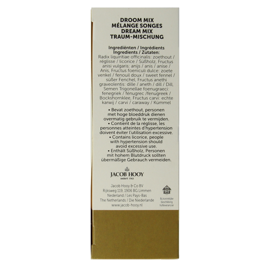 Jacob Hooy Droommix 20 Zakjes