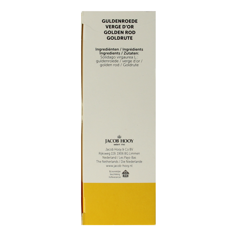 Jacob Hooy Guldenroede thee 20 Zakjes