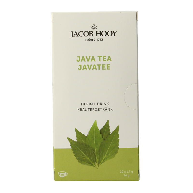 Jacob Hooy Kumis kutjing theezakjes 20 Zakjes