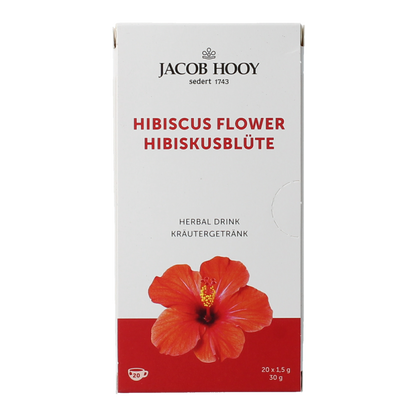 Jacob Hooy Kruidendrank hibiscus 20.00 Zakjes
