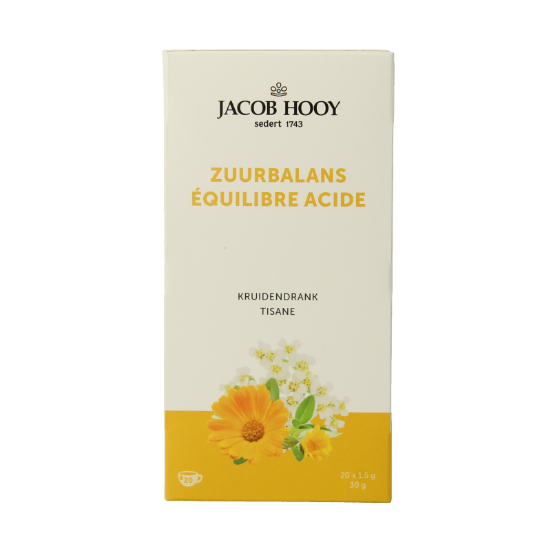 Jacob Hooy Ontzuringsthee 20 Zakjes