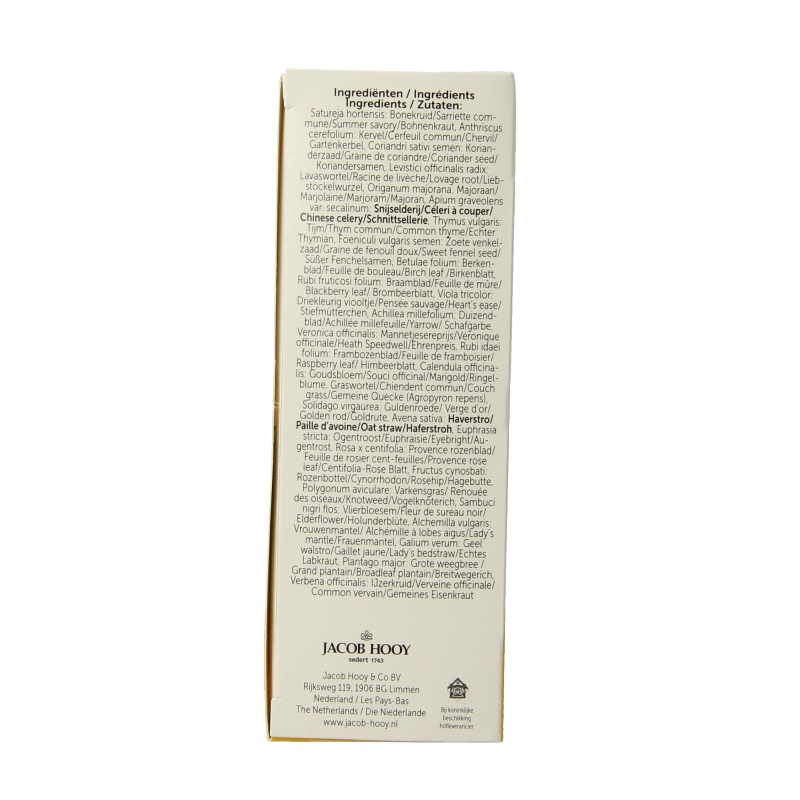 Jacob Hooy Ontzuringsthee 20 Zakjes