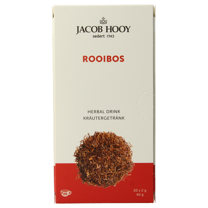 Jacob Hooy Rooibos thee 20.00 Zakjes