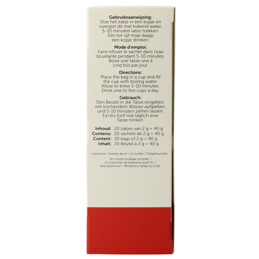 Jacob Hooy Rooibos thee 20 Zakjes