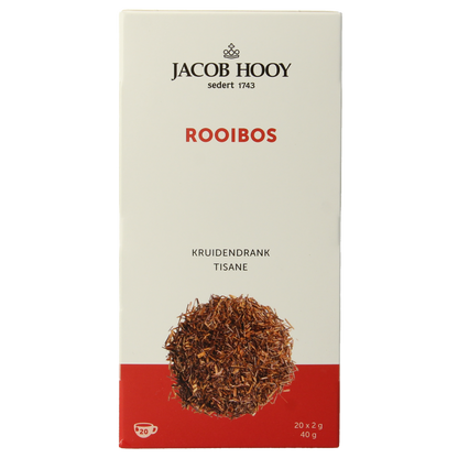 Jacob Hooy Rooibos thee 20.00 Zakjes