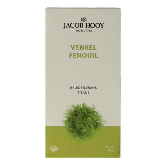 Jacob Hooy Venkel thee 20.00 Zakjes