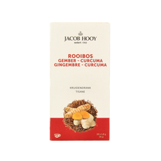 Jacob Hooy Rooibos gember curcuma thee  20.00 Zakjes