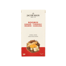 Jacob Hooy Rooibos gember curcuma thee  20.00 Zakjes