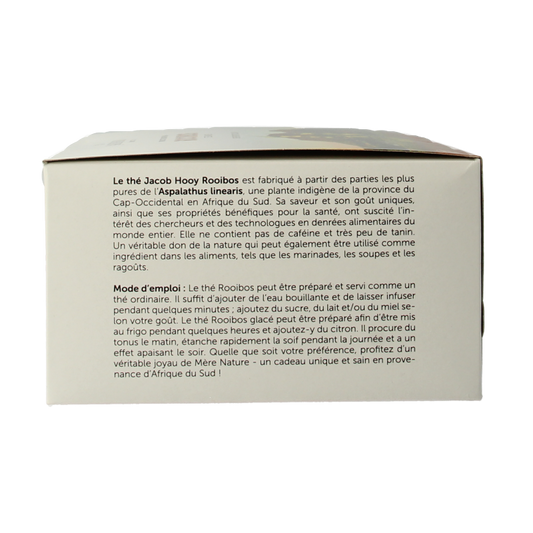 Jacob Hooy Rooibosthee sakkies 80 Zakjes